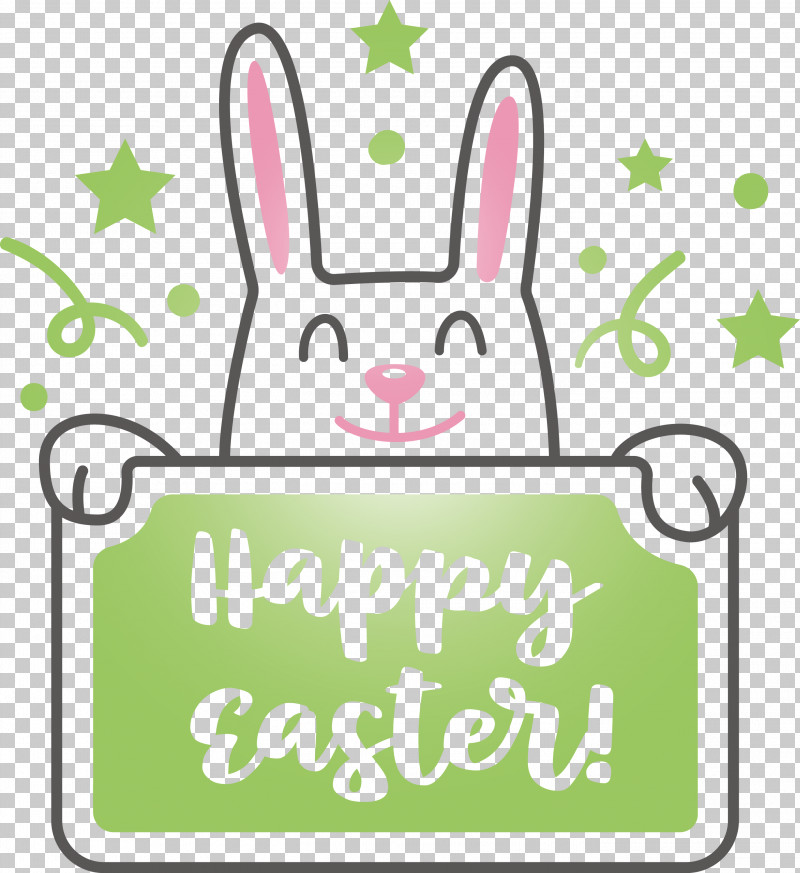 Happy Easter PNG, Clipart, Easter Bunny, Green, Happy Easter, Rabbit, Rabbits And Hares Free PNG Download