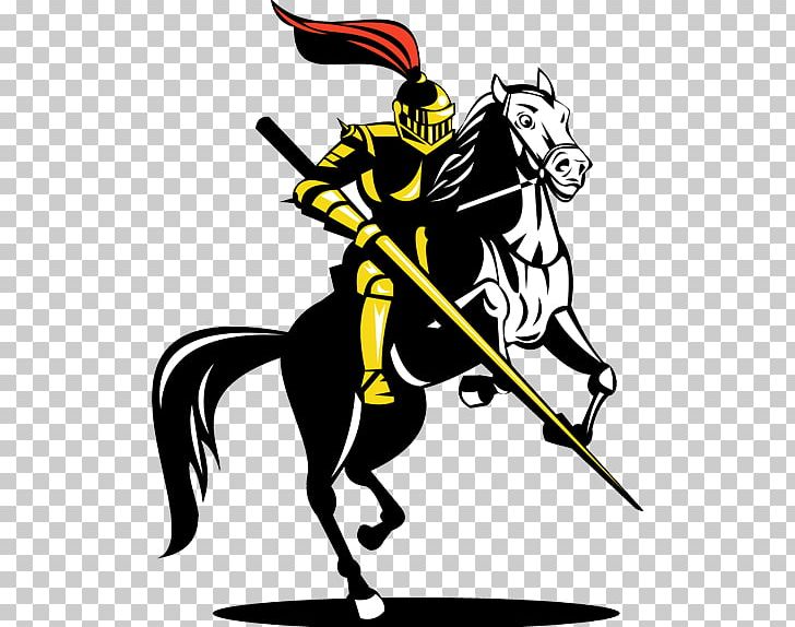 Horse Lance Knight Equestrian PNG, Clipart, Animals, Artwork, Black And White, Equestrian, Fictional Character Free PNG Download
