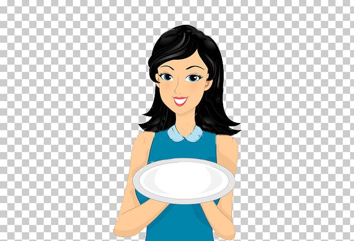 Stock Photography Plate Illustration PNG, Clipart, Arm, Beauty, Black Hair, Brown Hair, Business Woman Free PNG Download