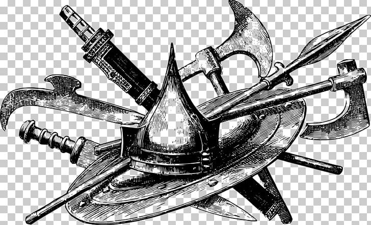 Weapon Sword Battle Axe PNG, Clipart, Arm, Artwork, Battle Axe, Black And White, Dagger Free PNG Download