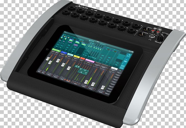 Microphone Digital Mixing Console Audio Mixers Tablet Computers Behringer PNG, Clipart, Audio, Audio Mixers, Digital Mixing Console, Display Device, Electronic Device Free PNG Download