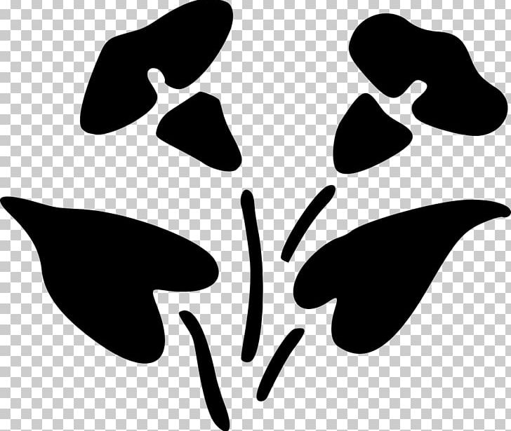 Black And White Leaf Silhouette Flower PNG, Clipart, Art, Artwork, Black, Black And White, Clip Art Free PNG Download