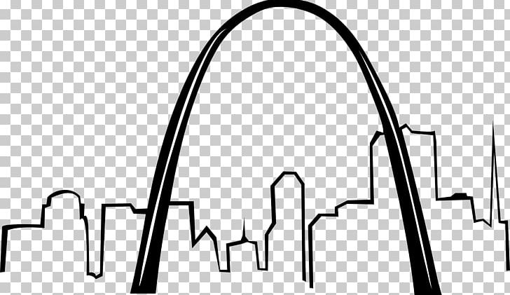 Gateway Arch National Park Drawing PNG, Clipart, Arch, Area, Black, Black And White, Brand Free PNG Download