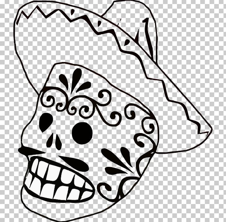 Mexican Cuisine Mexico Calavera Mexicans PNG, Clipart, Art, Artwork, Black, Black And White, Bone Free PNG Download