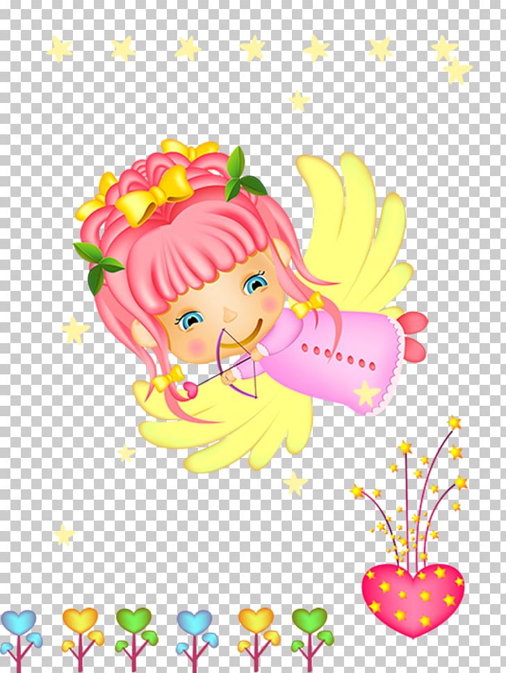 Fictional Character Flower Cartoon PNG, Clipart, Angel, Angels, Angel Wing, Angel Wings, Area Free PNG Download