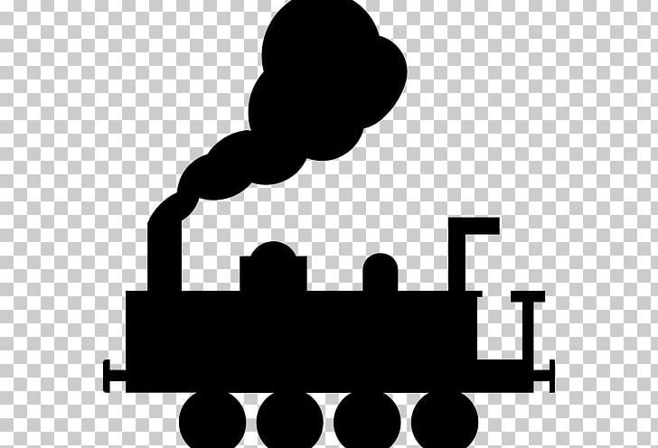 Train Rail Transport Steam Locomotive PNG, Clipart, Area, Black, Black And White, Brand, Computer Icons Free PNG Download