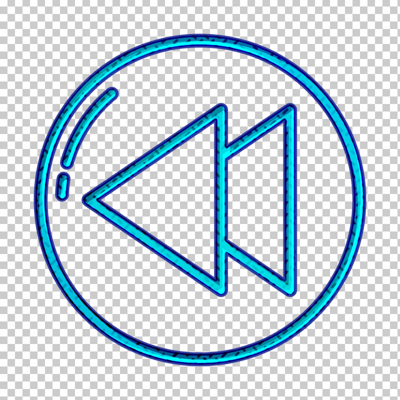 Backward Icon UI Icon PNG, Clipart, Backward Icon, Electric Blue, Line, Logo, Symbol Free PNG Download