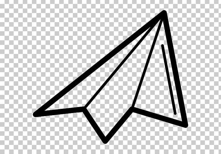 Airplane Paper Plane Computer Icons PNG, Clipart, Airplane, Angle, Area, Black, Black And White Free PNG Download