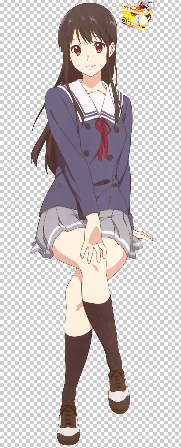 Beyond the Boundary Anime Kyokai No Kanata Manga, Anime, cartoon, fictional  Character, arm png