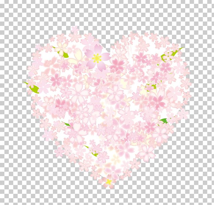 Cherry Heart Illustration. PNG, Clipart, Blossom, Branch, Cherries, Cherry Blossom, Floral Design Free PNG Download
