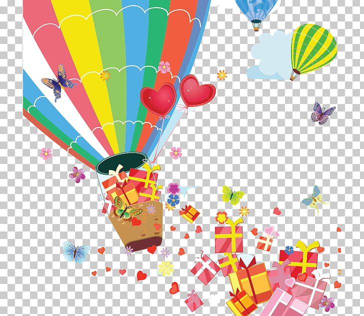Hot Air Balloon Flight PNG, Clipart, Aviation, Balloon, Birthday Present, Creative Holiday, Festive Elements Free PNG Download