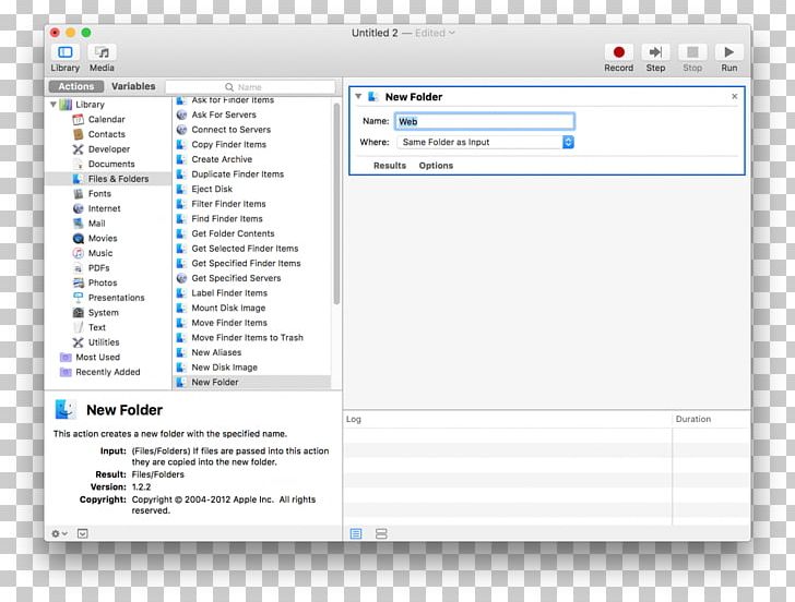 Automator MacOS Finder PNG, Clipart, Area, Automator, Batch, Brand, Command Free PNG Download