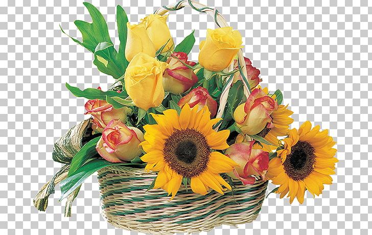 Floral Design Flower Bouquet Common Sunflower Cut Flowers PNG, Clipart, Basket, Common Sunflower, Cut Flowers, Floral Design, Floristry Free PNG Download