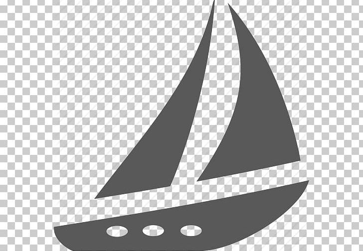Sailboat Computer Icons Yacht Sailing PNG, Clipart, Angle, Black And White, Boat, Brand, Circle Free PNG Download