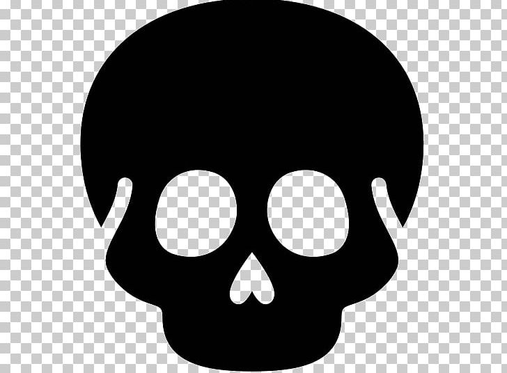 Skull Computer Icons Bone PNG, Clipart, Black, Black And White, Bone, Brain, Computer Icons Free PNG Download