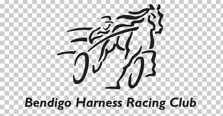 Standardbred Logo Harness Racing Horse Harnesses Horse Racing PNG, Clipart, Area, Art, Black And White, Brand, Calligraphy Free PNG Download