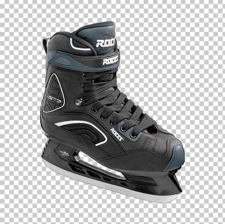 Ice Skates Roces In-Line Skates Ice Hockey Sport PNG, Clipart, Athletic Shoe, Black, Cross Training Shoe, Figure Skating, Footwear Free PNG Download