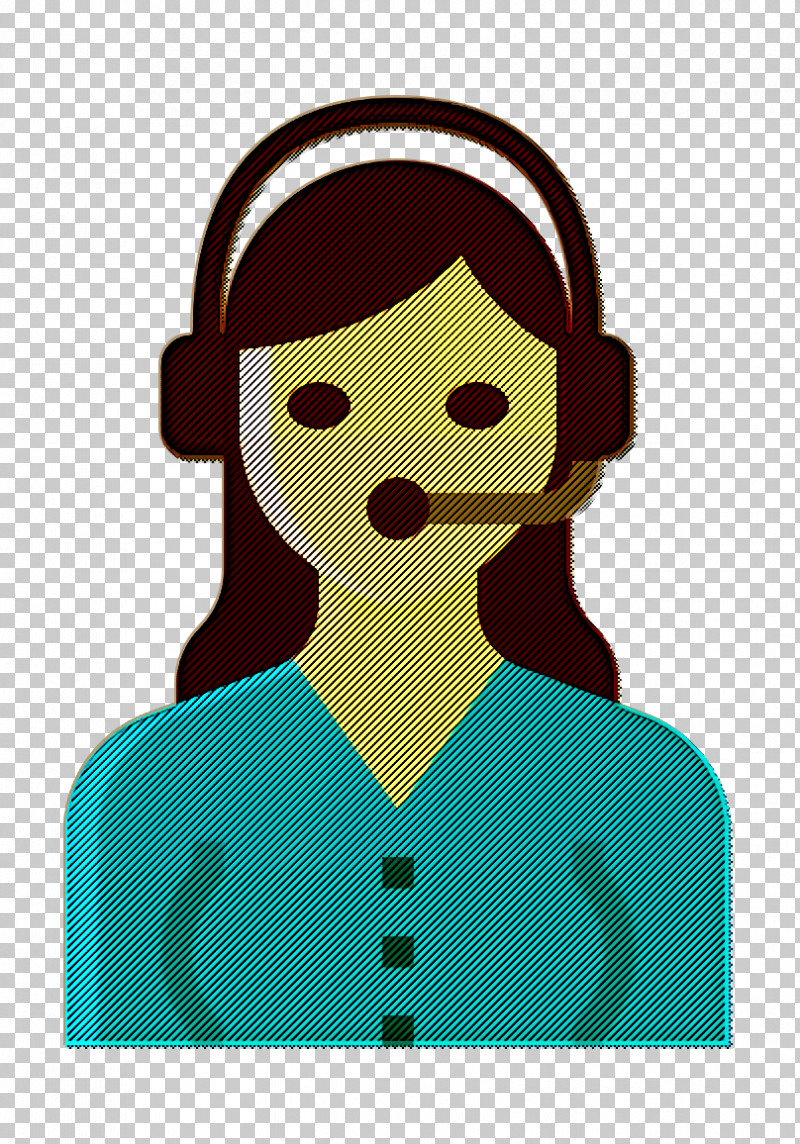 Occupation Woman Icon Support Icon Customer Service Icon PNG, Clipart, Animation, Audio Equipment, Cartoon, Customer Service Icon, Green Free PNG Download