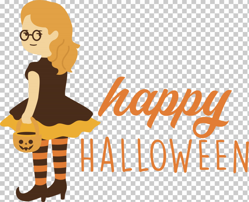 Happy Halloween PNG, Clipart, Behavior, Biology, Cartoon, Geometry, Happiness Free PNG Download