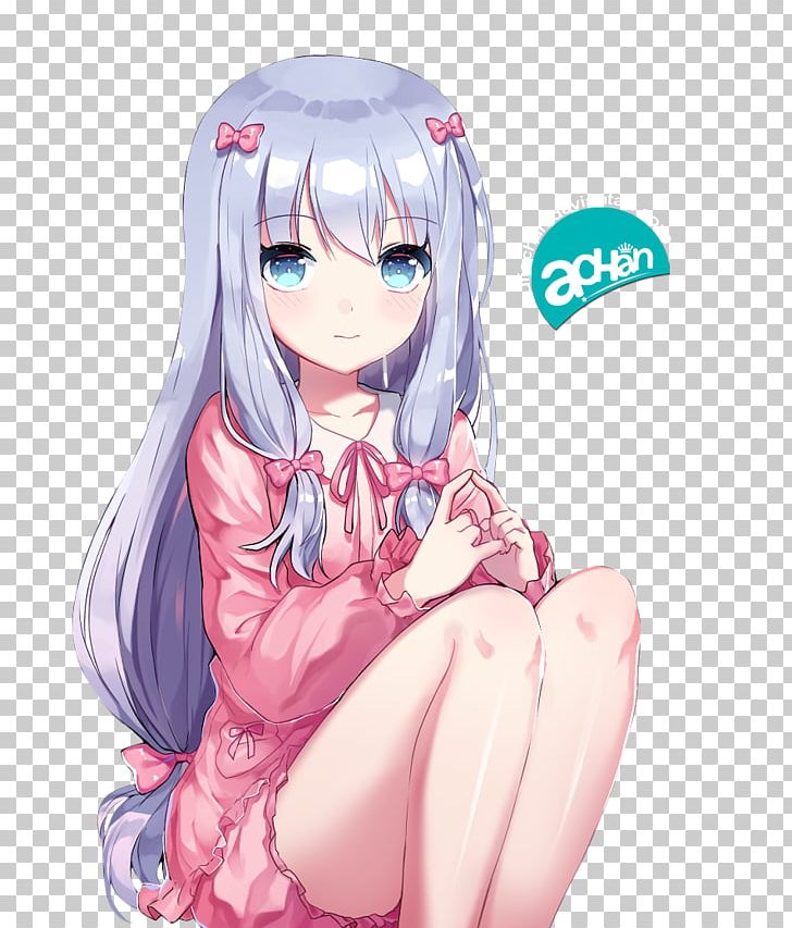 Anime Eromanga Sensei Desktop Japanese Destroyer Sagiri Japanese Cartoon PNG, Clipart, Anime, Arm, Black Hair, Brown Hair, Cartoon Free PNG Download