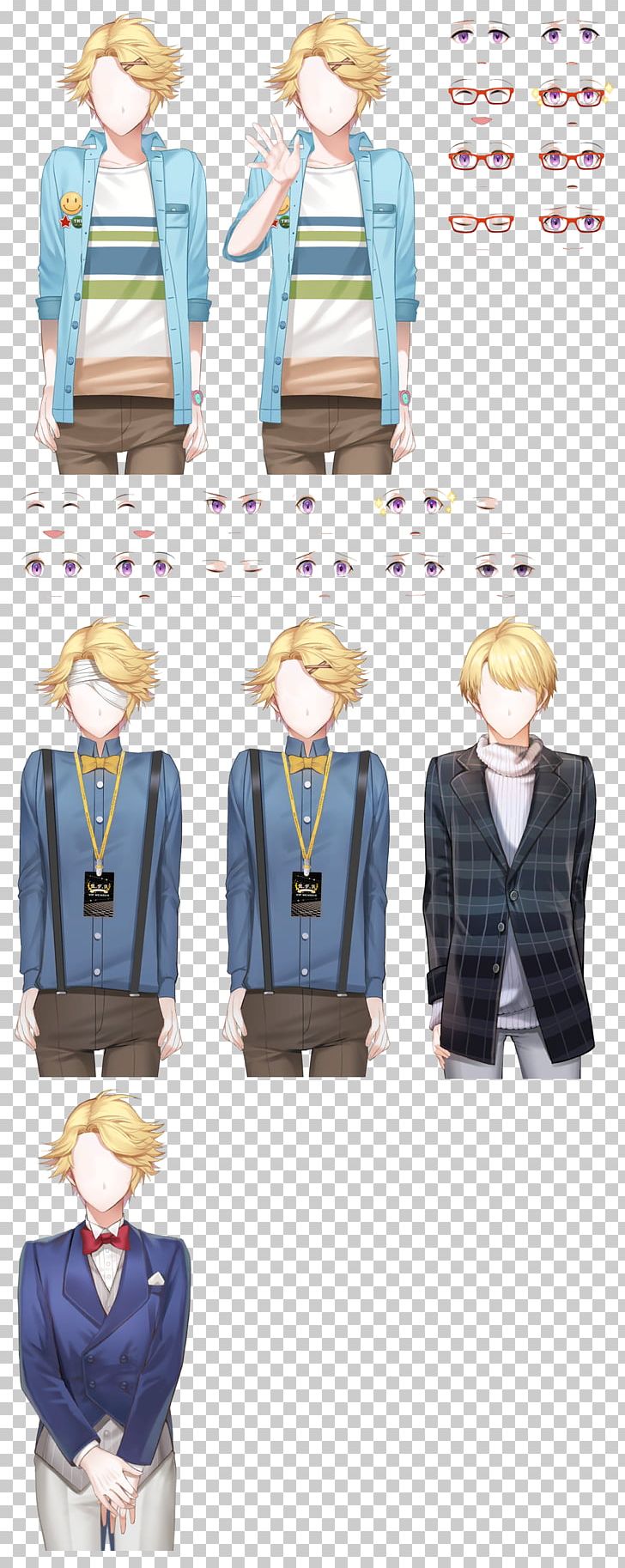 Mystic Messenger Sprite Video Game Visual Novel PNG, Clipart, Clothing, Costume Design, Figurine, Food Drinks, Game Free PNG Download