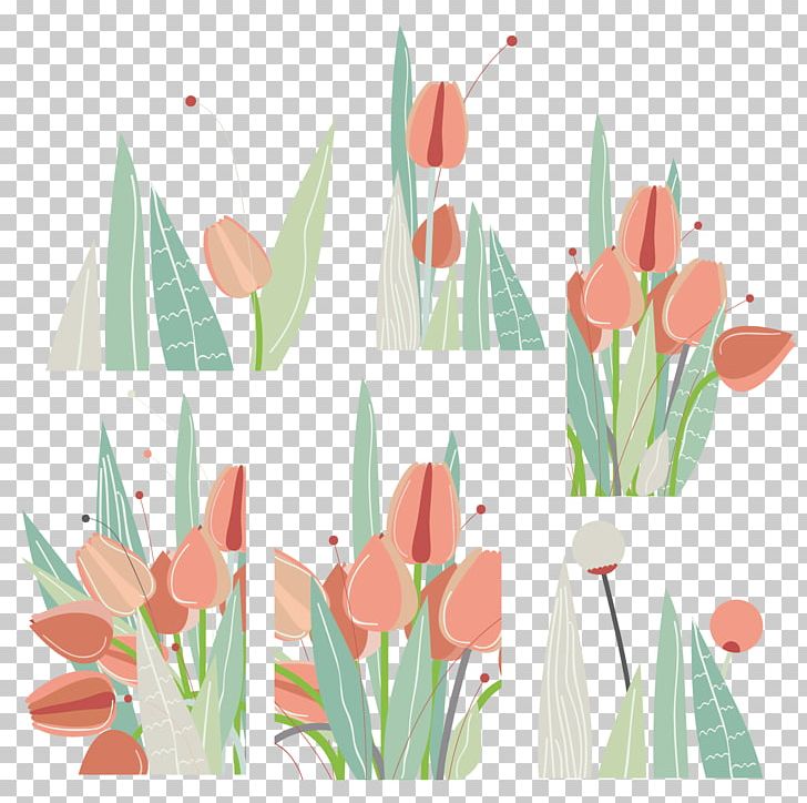 Tulip Cartoon Floral Design PNG, Clipart, Cartoon Tulips, Designer, Download, Drawing, Flora Free PNG Download