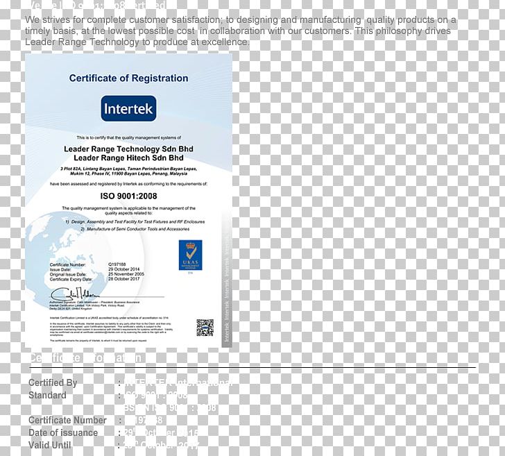 Certified According To Din En Iso 9001 2015 News Led Linear