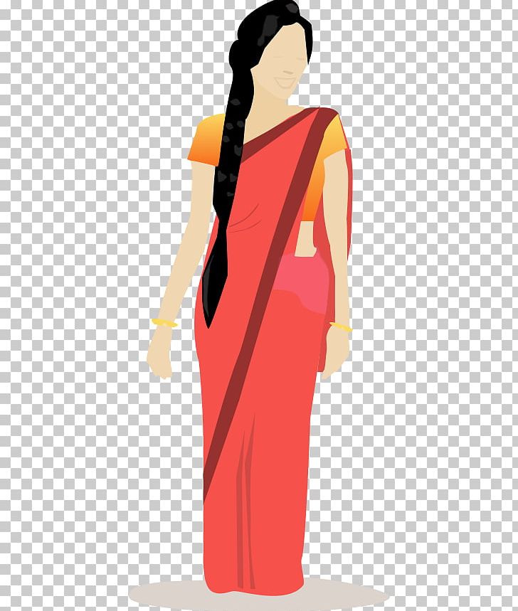 Sari Illustration Graphics Stock.xchng PNG, Clipart, Art, Download, Dress, Fashion, Fashion Illustration Free PNG Download