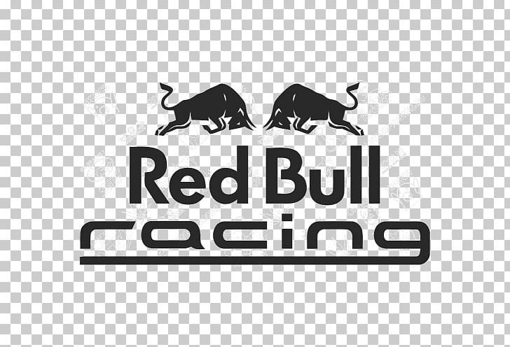 Red Bull Racing Team Formula One PNG, Clipart, Area, Black And White, Brand, Bull, Carnivoran Free PNG Download