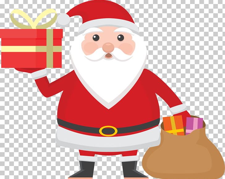 Santa Claus Christmas PNG, Clipart, Bags, Box, Cartoon, Cartoon Characters, Characters Free PNG Download