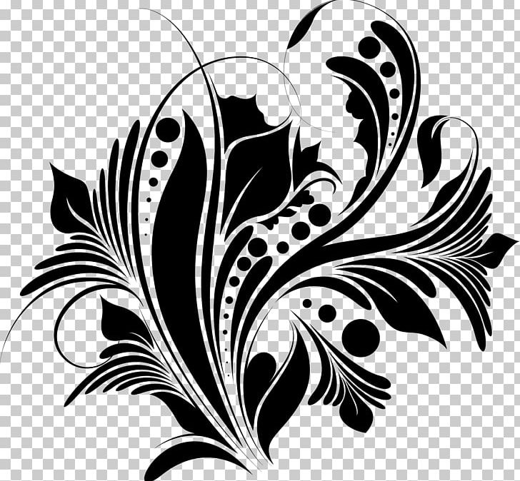 Floral Design Drawing PNG, Clipart, Art, Black And White, Butterfly, Decorative Arts, Drawing Free PNG Download