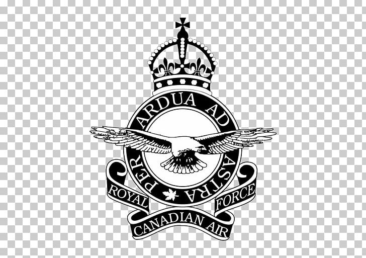 Royal Canadian Air Force Canada Royal Air Force PNG, Clipart, Badge, Black And White, Brand, Canada, Canadian Armed Forces Free PNG Download