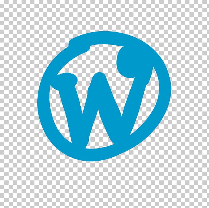 Wordpress Icon Logo. PNG, Clipart, Aqua, Area, Art, Blue, Brand Free PNG Download