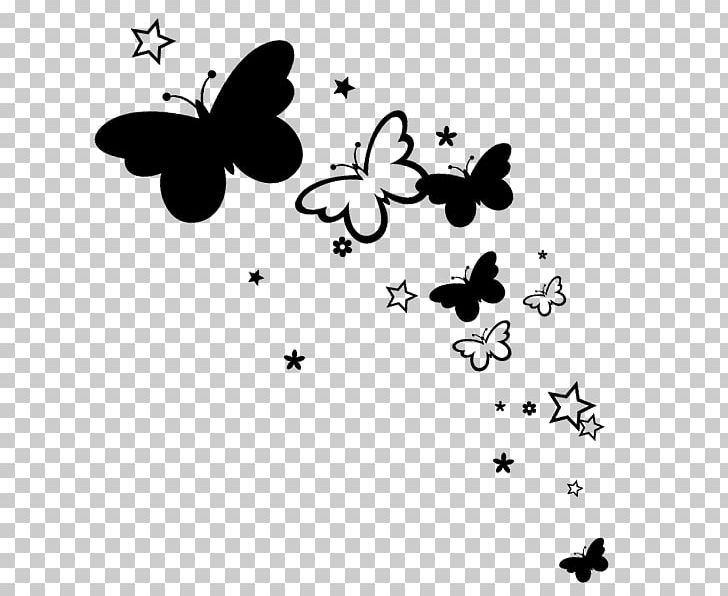 Paper Sticker Wall Decal Butterfly PNG, Clipart, Black, Branch, Brush Footed Butterfly, Car, Computer Wallpaper Free PNG Download