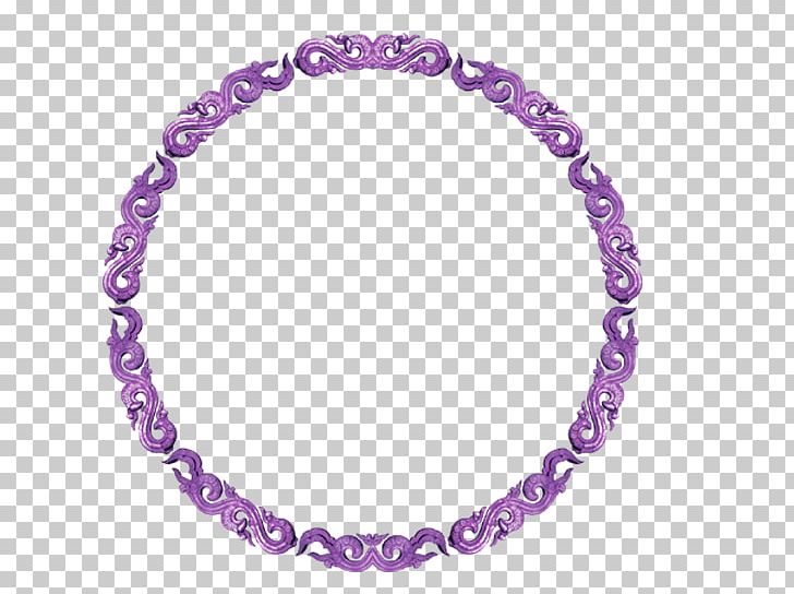 Purple Circle Violet PNG, Clipart, Body Jewelry, Border, Border Frame, Border Texture, Bracelet Free PNG Download