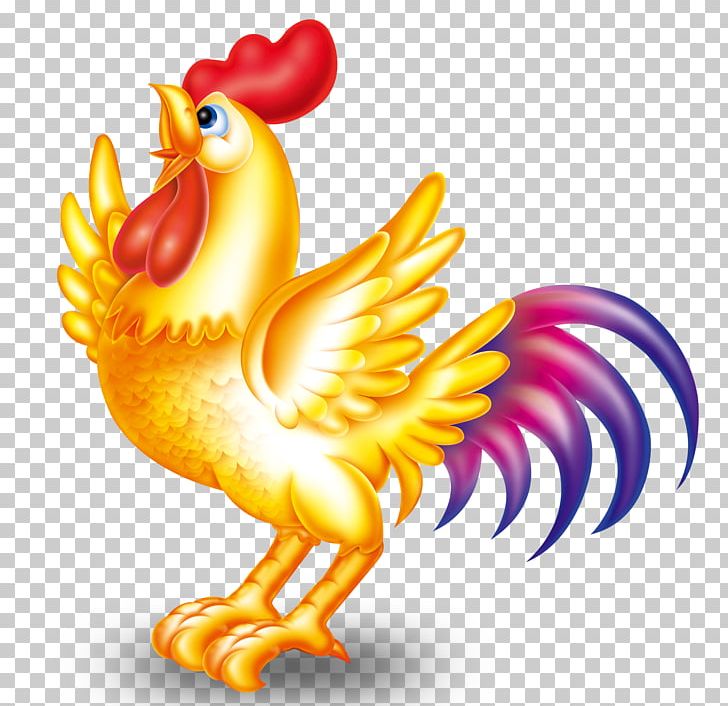 Chinese Zodiac Chinese New Year Lichun Rooster Lunar New Year PNG, Clipart, Bird, Chicken, Chinese Style, Galliformes, Golden Frame Free PNG Download