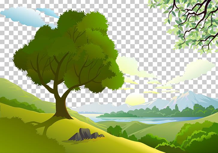 Landscape Design Euclidean Drawing PNG, Clipart, Biome, Black Forest, Branch, Computer Wallpaper, Encapsulated Postscript Free PNG Download