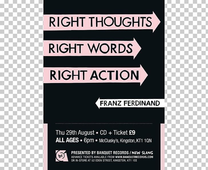 Franz Ferdinand Right Thoughts PNG, Clipart,  Free PNG Download