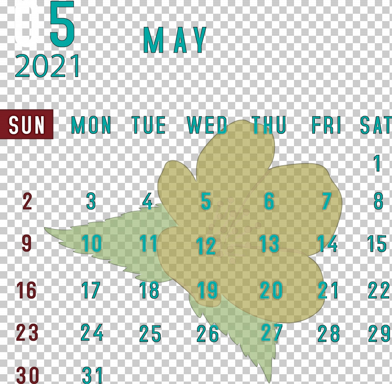 May 2021 Calendar May Calendar 2021 Calendar PNG, Clipart, 2021 Calendar, Calendar, Diagram, Geometry, Green Free PNG Download