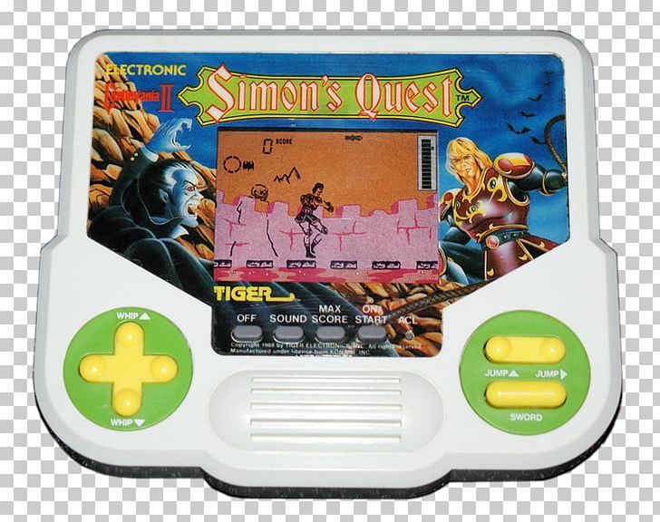 Castlevania II: Simon's Quest Handheld Electronic Game Tiger Electronics Video Game Handheld Game Console PNG, Clipart, Electronic Gearshifting System, Electronics, Game, Game Watch, Handheld Electronic Game Free PNG Download