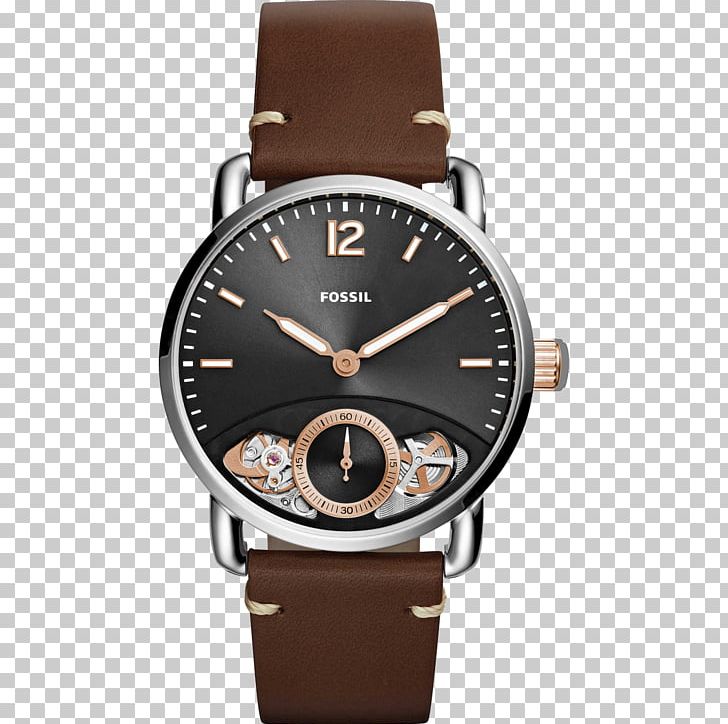 Fossil The Commuter 3H Date Watch Strap Fossil Group Leather PNG, Clipart,  Free PNG Download
