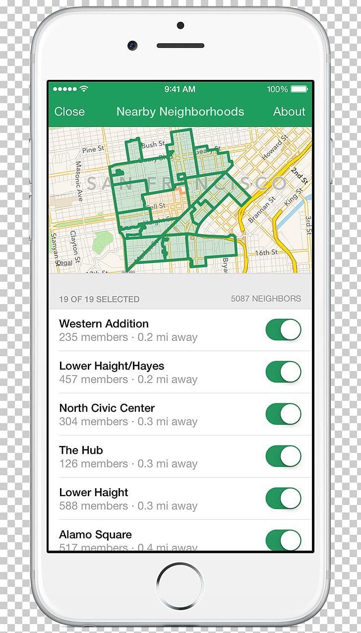 Nextdoor PrepareAthon Social Network Mobile Phones PNG, Clipart, Area, Diagram, Document, Green, Line Free PNG Download