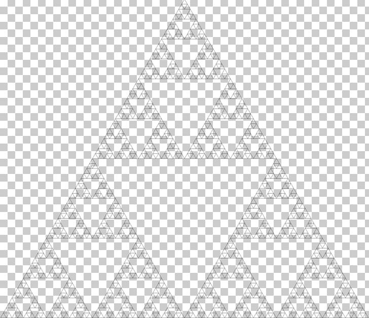 Sierpinski Triangle Fractal Area PNG, Clipart, Angle, Area, Art, Black And White, Fractal Free PNG Download