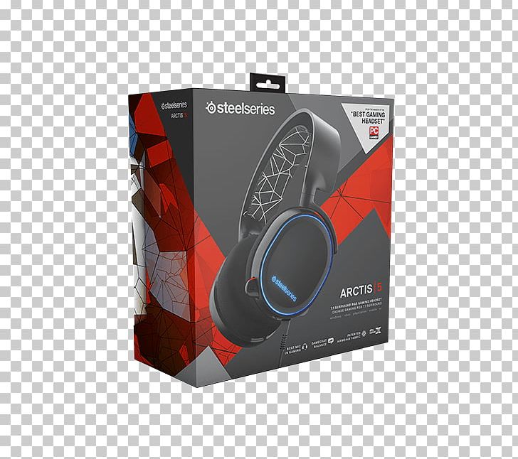 7.1 Surround Sound SteelSeries Arctis 5 Headphones DTS RGB Color Model PNG, Clipart, Audio, Audio Equipment, Brand, Dts, Electronic Device Free PNG Download