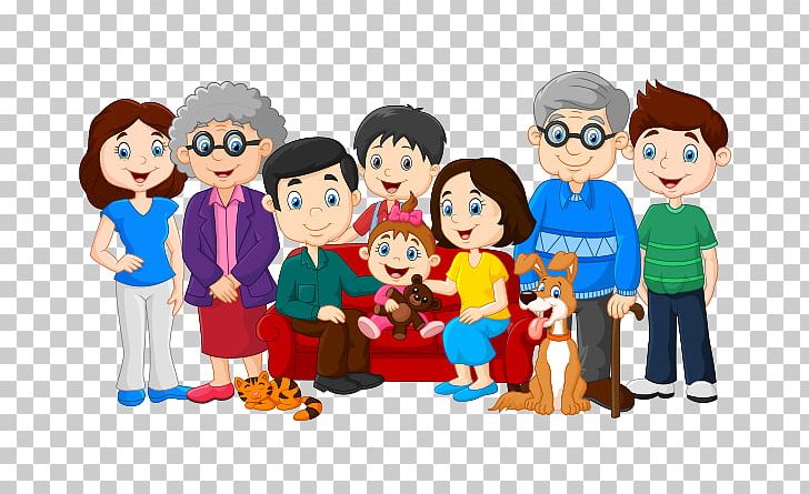 Family PNG, Clipart, Art, Big Family, Boy, Cartoon, Child Free PNG Download