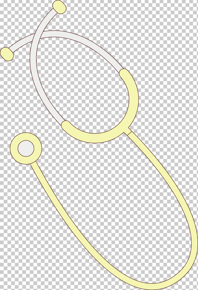 Stethoscope PNG, Clipart, Human Body, Jewellery, Line, Stethoscope, Yellow Free PNG Download