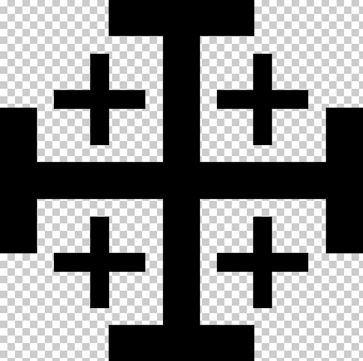 Calvary Kingdom Of Jerusalem T-shirt Jerusalem Cross PNG, Clipart, Area, Black And White, Bluza, Brand, Calvary Free PNG Download