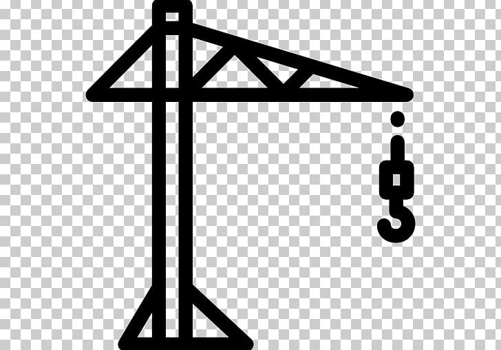 Computer Icons Architectural Engineering Crane Industry PNG, Clipart, Angle, Architectural Engineering, Area, Black And White, Building Free PNG Download