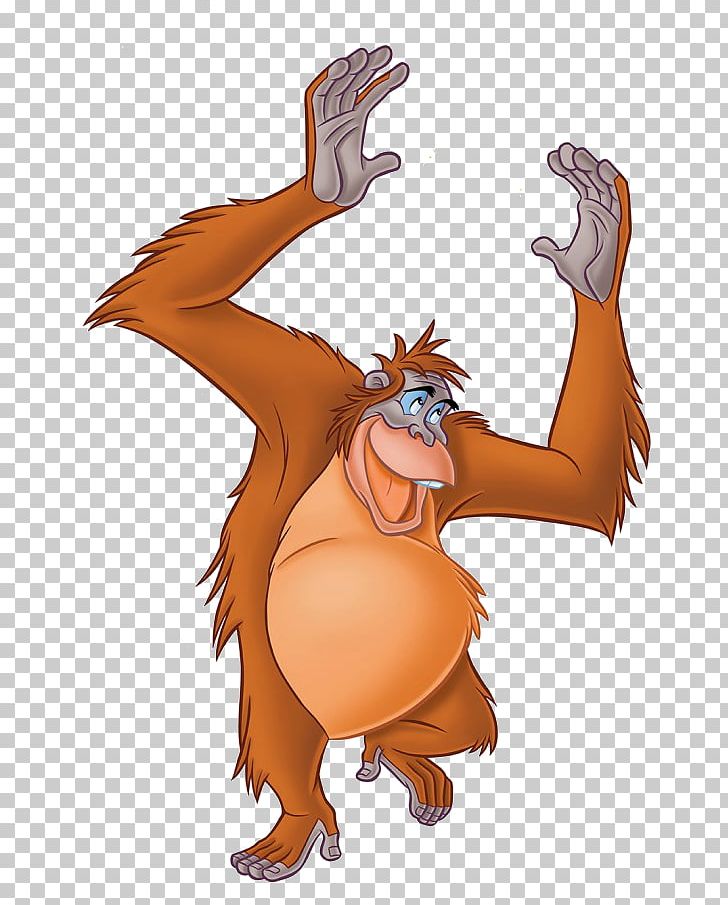 King Louie Shere Khan Baloo Mowgli Pixar PNG, Clipart, Animals, Art, Baloo, Beak, Carnivoran Free PNG Download