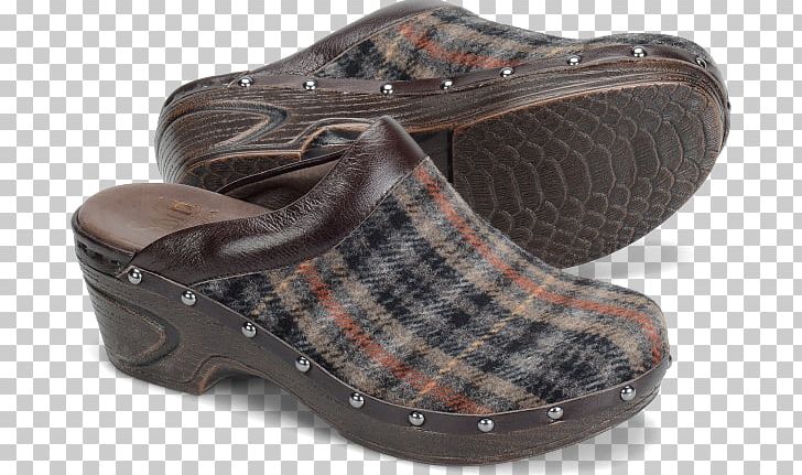 Clog Tartan Slip-on Shoe Coffee PNG, Clipart, Brown, Clog, Coffee, Footwear, Leather Free PNG Download